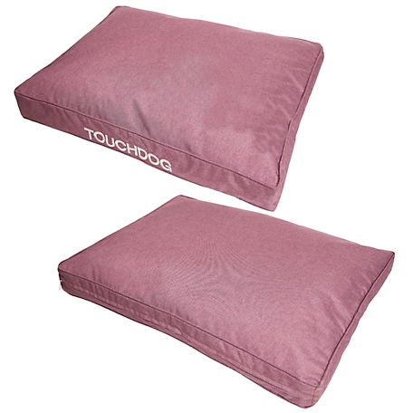 Touchdog Hushky Water-Resistant Bolster Dog Bed