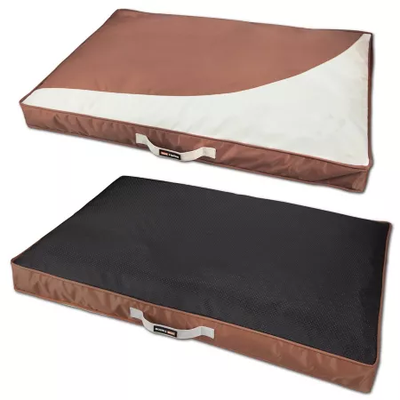 Touchdog Immortal-Trek Dog Bed with Travel Mattress Floor Pads