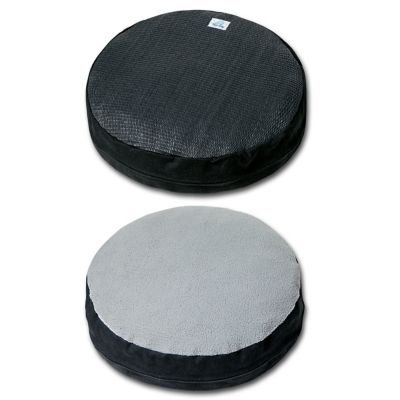 Image showing  Claw-ver Nest Rounded Cat Scratching Bed with Built-In Teaser Toy