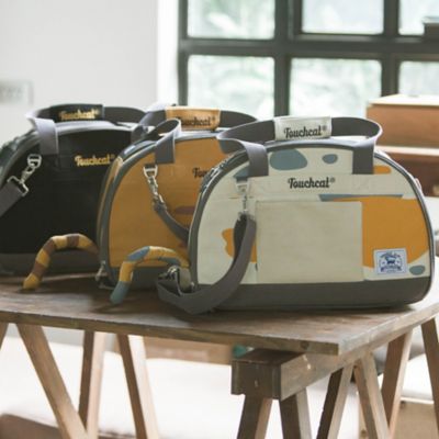 Image showing  Tote-Tails Polyester Collapsible Cat Carrier, 18.1 in.