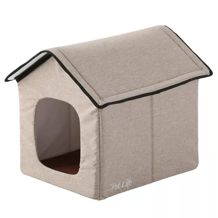 Pet Life Hush Puppy Indoor Polyester Electronic Pet House Outdoor Cat Houses