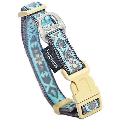 Image showing  Shape Patterned Adjustable Dog Collar and Leash