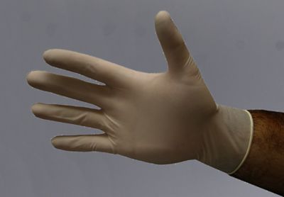 Ideal Instruments Latex Powder-Free Gloves, Large, Box of 100, AT300PF-L