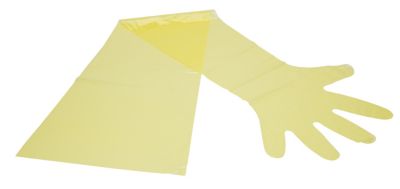 Ag-Tek MaxiSleeve,1.1M, Yellow, Pack of 100, M100