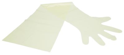 Ag-Tek Poly-Sleeve, 1.1M, Buff, Pack of 100, P100