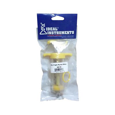 Ideal Instruments Nylon Syringe with Dose Nut, 50cc