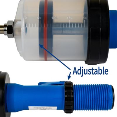 Image showing  Drencher Syringe with Nozzle, 200cc