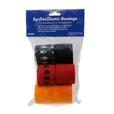 Image showing  SyrFlex Cohesive Horse Bandage, 2 in. Wrap, 6-Pack