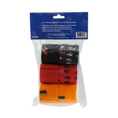 Image showing  SyrFlex Cohesive Horse Bandage, 2 in. Wrap, 6-Pack