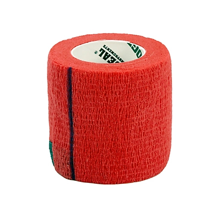 Ideal Instruments SyrFlex Horse Bandage 2" Red, Each