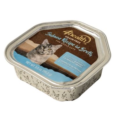 Image showing  Adult Salmon Recipe in Broth Wet Cat Food, 3.5 oz.