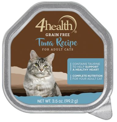 4health Grain Free Adult Tuna Recipe Wet Cat Food, 3.5 oz.