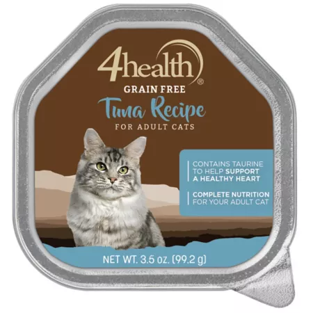 4health Grain-Free Adult Tuna Recipe Wet Cat Food 3.5 oz. Wet Cat Food