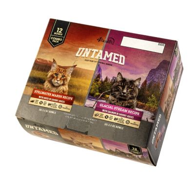 Image showing  Adult Grain-Free Stillwater Marsh Recipe/Glacial Stream Recipe Wet Cat Food, 3.5 oz., Pack of 12 Trays