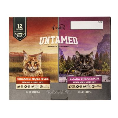 Image showing  Adult Grain-Free Stillwater Marsh Recipe/Glacial Stream Recipe Wet Cat Food, 3.5 oz., Pack of 12 Trays