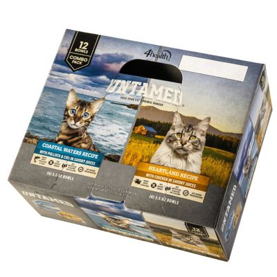 Image showing  All Life Stages Preservative-Free Pollock, Cod and Chicken Recipe Wet Cat Food, 3.5 oz., Pack of 12 Bowls