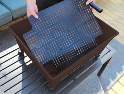 Image showing  City Picker Raised Bed Garden Grow Box, Brown