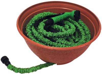 Emsco Expandable Hose Hider Hose Storage Pot, Holds Up to 150 ft. of Expandable Hose, 1580-1