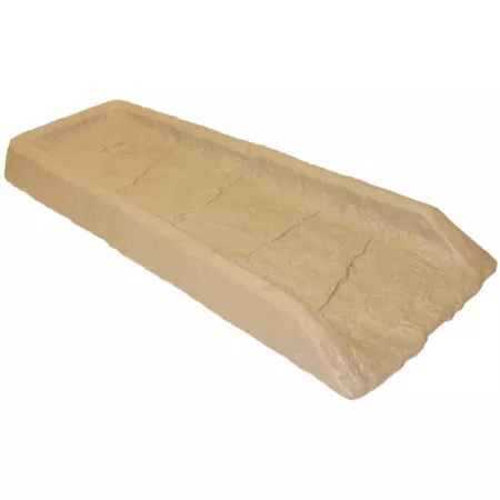 Emsco Decorative Splash Block for Downspout 24 in Sandstone Culvert Parts & Accessories