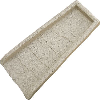 Emsco 24 in. Decorative Downspout Rain Splash Block, Granite