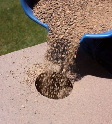 Image showing 6 th Emsco 29 in. Morning Angel Decorative Garden Statue, Resin, Lightweight, Sandstone, 2260-1