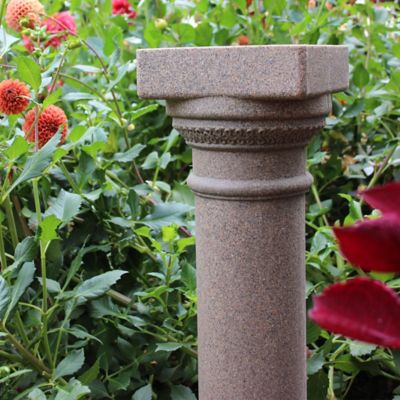 Image showing  32 in. Greek Column Statue, Made of Resin, Lightweight, Sandstone