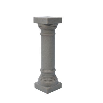 Emsco 32 in. Greek Column Statue, Made of Resin, Lightweight, Granite, 2301-1