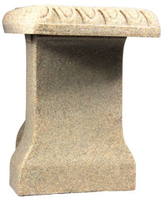 Image showing  12 in. Decorative Garden Bench, Sandstone
