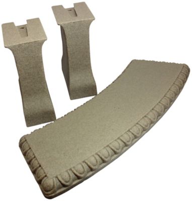 Image showing  12 in. Decorative Garden Bench, Granite