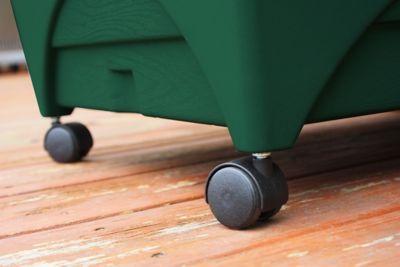 Image showing  City Picker Raised Bed Garden Grow Box, 21 in. x 25 in. x 10 in., Self-Watering and Improved Aeration, Hunter Green