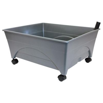 Image showing  City Picker Raised Bed Self-Watering Garden Grow Box, Improved Aeration, Includes Mobility Casters