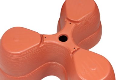 Image showing 5 th Emsco 488 oz. Bloomers Stackable Flower Tower Planter