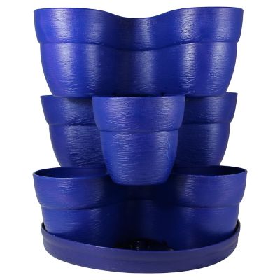 Emsco Bloomers Stackable Flower Tower Planter