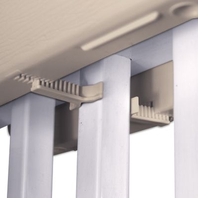 Image showing  Bloomers Railing Garden Planter with Drainage Holes, 24 in.