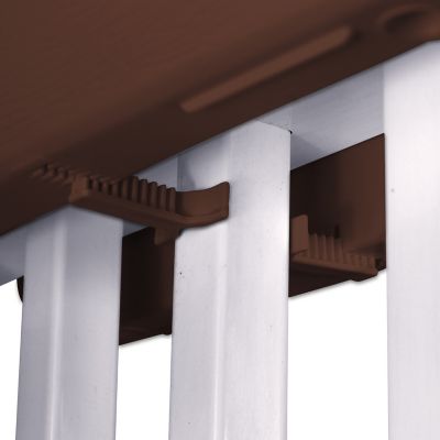 Image showing  Bloomers Railing Garden Planter with Drainage Holes, 24 in.