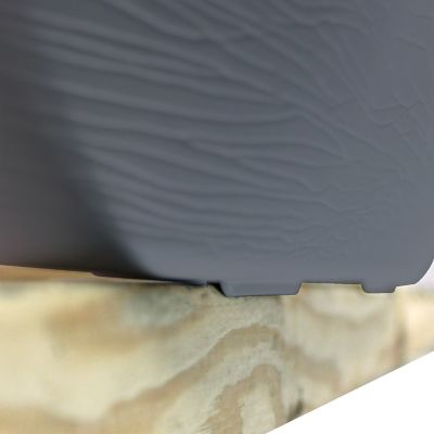 Image showing 7 th Emsco Bloomers Railing Garden Planter with Drainage Holes, 24 in.