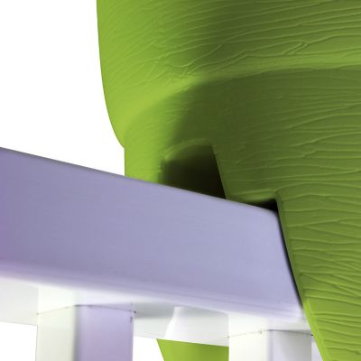 Image showing 6 th Emsco Bloomers Railing Garden Planter with Drainage Holes, 24 in.