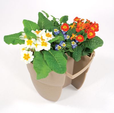 Image showing  Polyethylene Bloomers Post Outdoor Planter