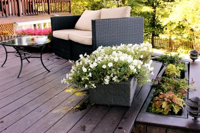 Image showing  38 in. Trough Planter with Drainage Holes, 92415-1