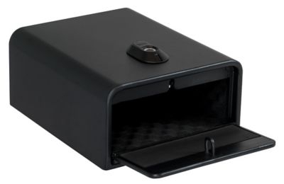 Image showing  Home Defense 0.25 cu. ft. Quick Access Vault with Biometric Lock, Matte Black, SA-HD2-BIO