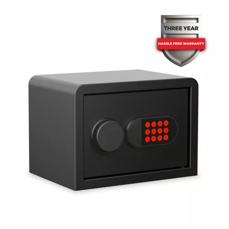 Sanctuary 0.59 cu 30 cu ft Home and Office Security Safe with Electronic Lock with 1 Shelf Matte Black Home Safes