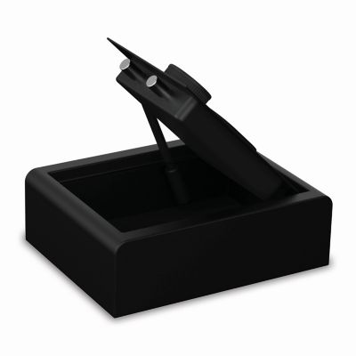 Image showing  Home and Office 0.28 cu. ft. Personal Drawer Security Vault with Biometric Lock, Matte Black