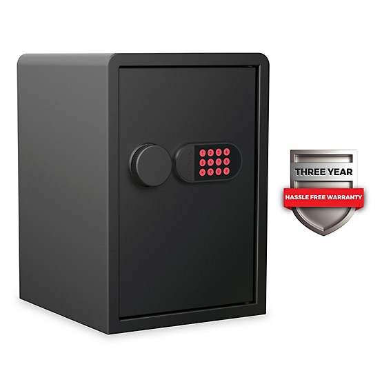 Sanctuary Home and Office Security Series Front Open Personal Vault with 1-Shelf and Illuminated E-Lock Sanctuary Home and Office Security Series Front Open Personal Vault with 1-Shelf and Illuminated E-Lock