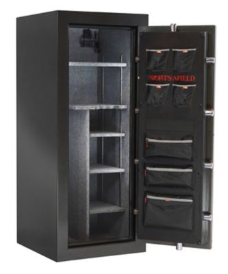 Image showing  24 Long Gun + 4 Handgun 12.12 cu. ft. Electronic Lock Haven Gun Safe, Metallic