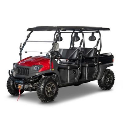 Bighorn Explorer Crew 400 4x4 EFI UTV, Red