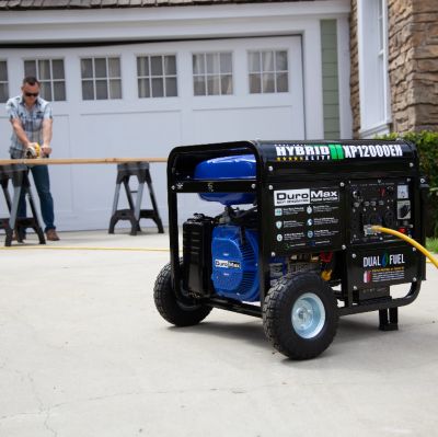 Duromax 12000 9500 Watt 18hp Dual Fuel Portable Generator With Electric Start 50 State 29 X 30 X 26 In Xp12000eh At Tractor Supply Co