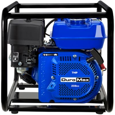 Image showing  7 HP Gas 2 in. 208cc Engine Semi-Trash Water Pump, 50-State, 158 GPM