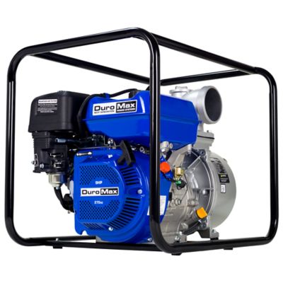 DuroMax 9 HP 4 in. 427 GPM 270cc Gas Engine Semi-Trash Water Pump, 50-State, XP904WP