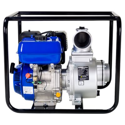 Image showing  9 HP Gas 4 in. 270cc Engine Semi-Trash Water Pump, 50-Statem, 427 GPM