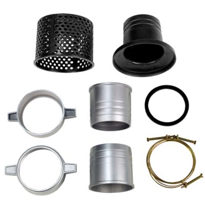 Image showing 5 th DuroMax 9 HP Gas 4 in. 270cc Engine Semi-Trash Water Pump, 50-Statem, 427 GPM